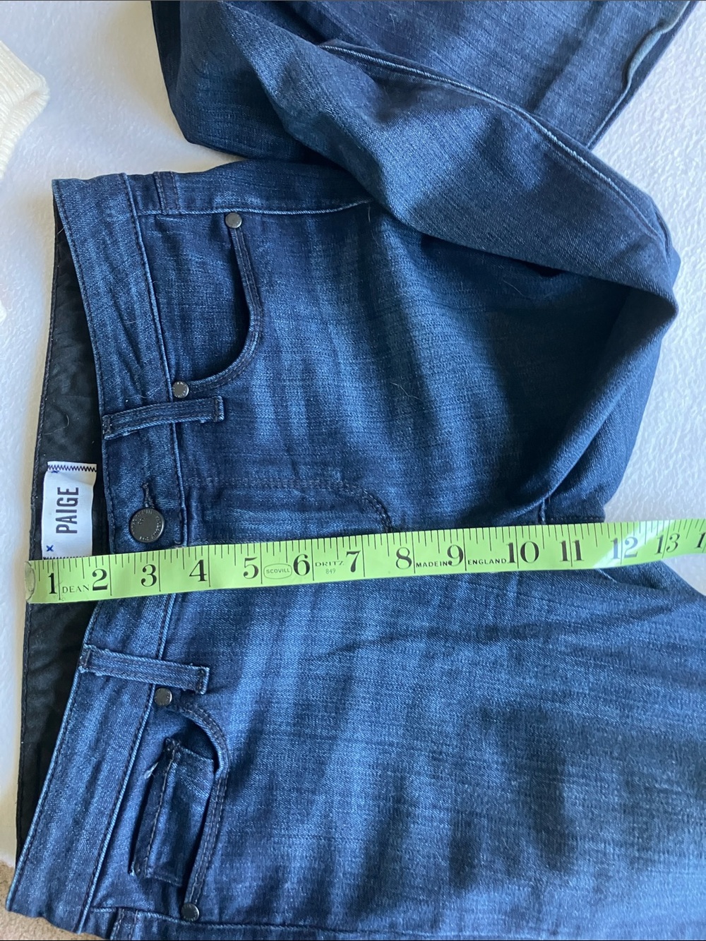 PAIGE Women’s Indigo Bootcut Jeans - Picture 8 of 8